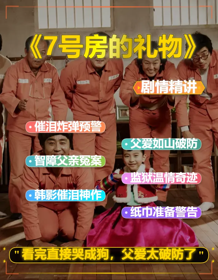 2013催泪韩剧《7号房的礼物》剧情精讲文案稿下载